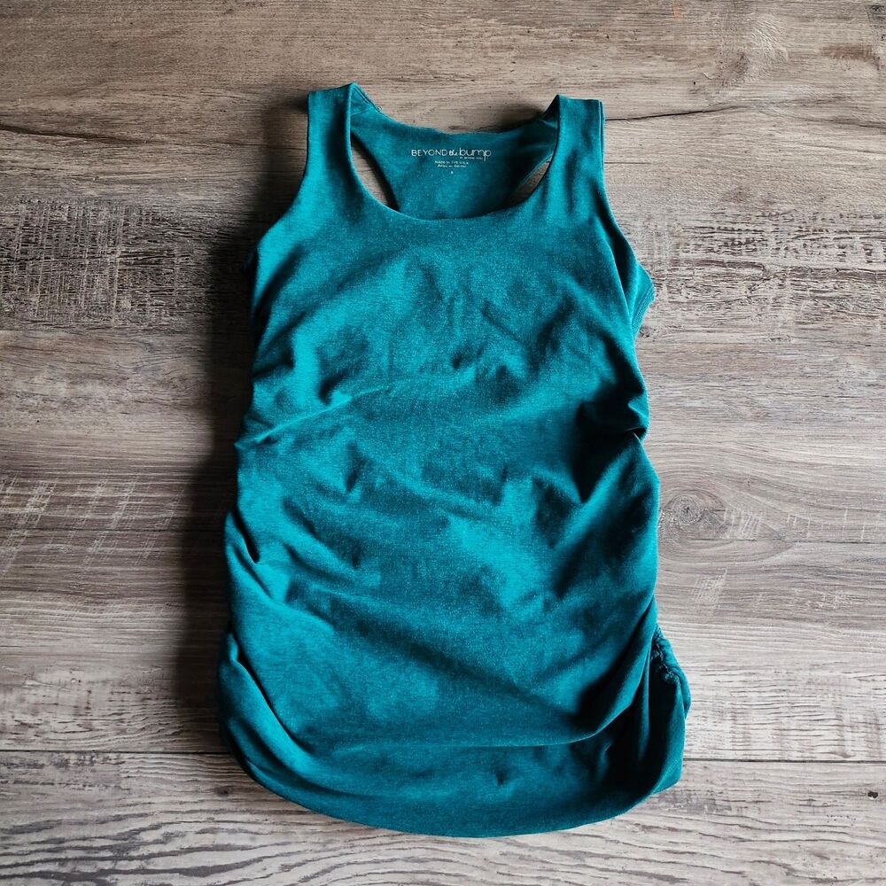 (S) Beyond the Bump Beyond Yoga Maternity Tank Top